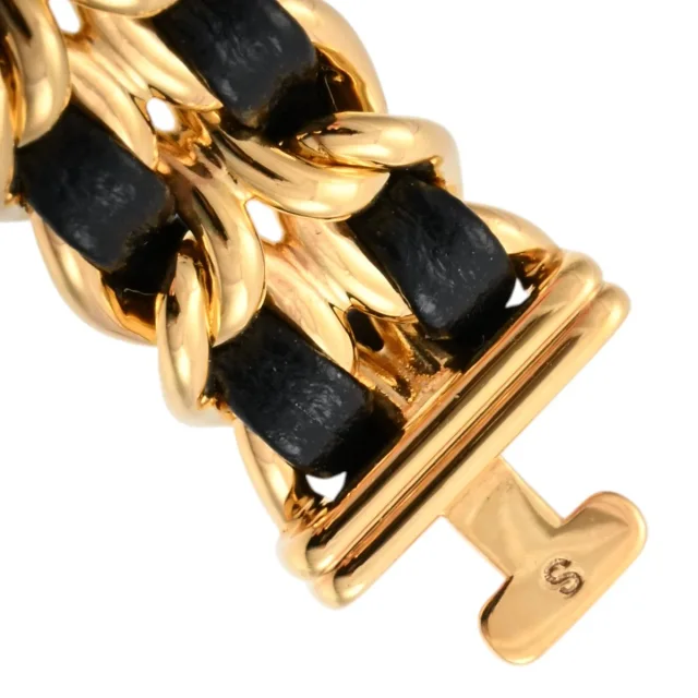 Chanel Première S H0001 Quartz Black/Gold in Black from VINTAGE QOO TOKYO, photo 8 of 9