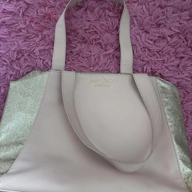 Jimmy Choo Women's Bag - Pink in pink from Depop, photo 1 of 1