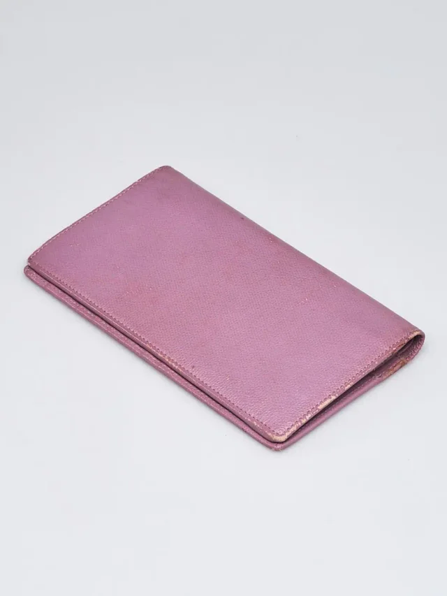 Chanel Light Purple Caviar Leather L Yen Wallet in Purple Caviar leather from Yoogis, photo 3 of 8