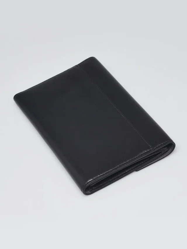 Balenciaga Leather Slim Envelope Wallet in Black Calfskin from Yoogis, photo 3 of 9