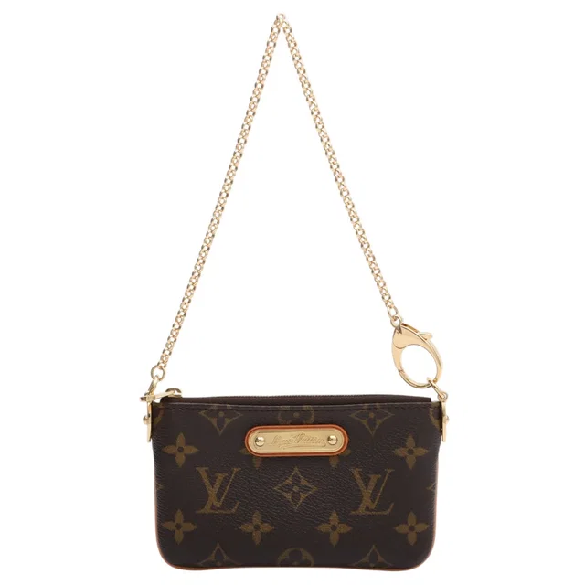 Louis Vuitton 2008 Monogram Pochette Mila PM Brown in Brown from VINTAGE QOO TOKYO