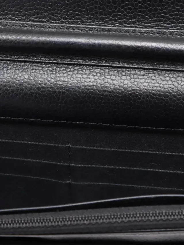 Chanel Black 2016 caviar Wallet-on-Chain in Black Caviar leather from Sign of the Times, photo 6 of 14