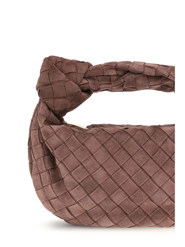 Bottega Veneta Mini Bag — Brown Calf Leather in Brown Calfskin from HEWI