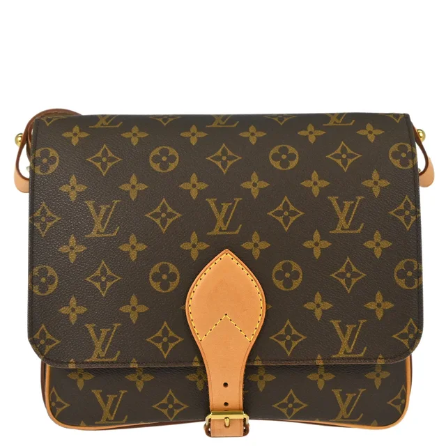 Louis Vuitton Monogram Cartouchiere GM Shoulder Bag M51252 in Coated canvas from AMORE Vintage Tokyo