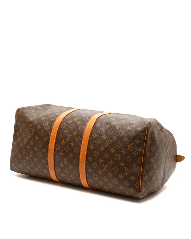 Louis Vuitton Monogram Keepall 55 Weekend Bag in Coated canvas from A Retro Tale, photo 5 of 9