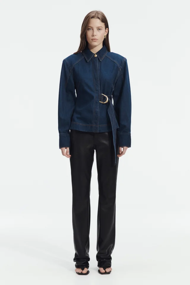 AJE Seren Denim Shirt from Aje, photo 1 of 1