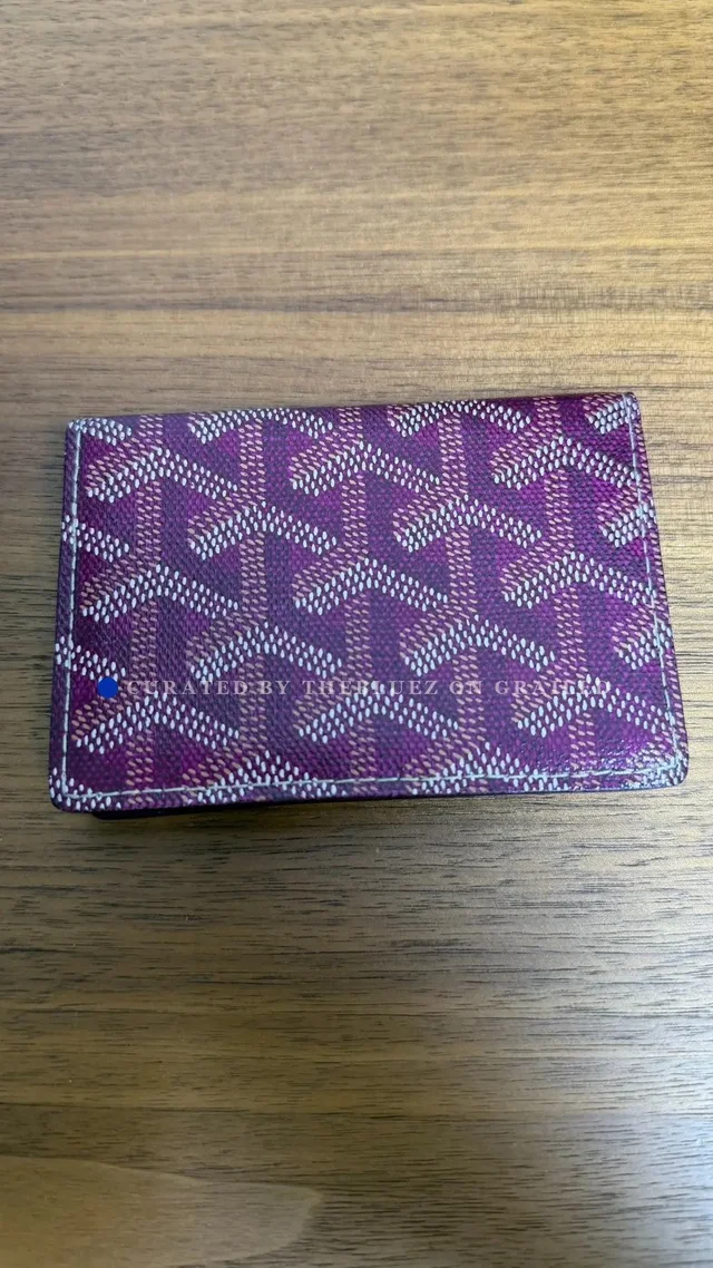 Goyard Malesherbes Monogram Card Holder in red from Grailed, photo 1 of 1
