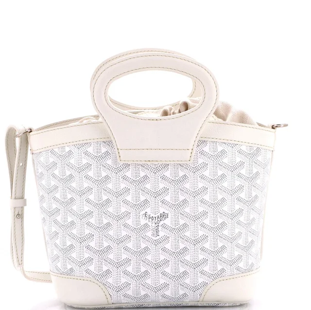 Goyard Beluga Bag Coated Canvas Mini in white Coated canvas from Rebag, photo 1 of 1