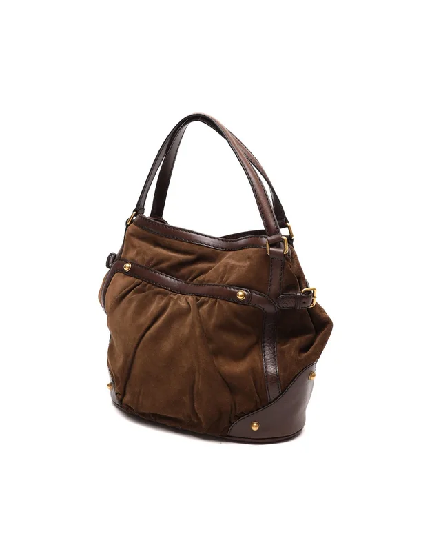 Gucci Horsebit Suede Bag in Suede from A Retro Tale, photo 3 of 7