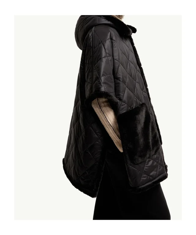 Moncler Reversible Hooded Cape, photo 4 of 9 from SENSER