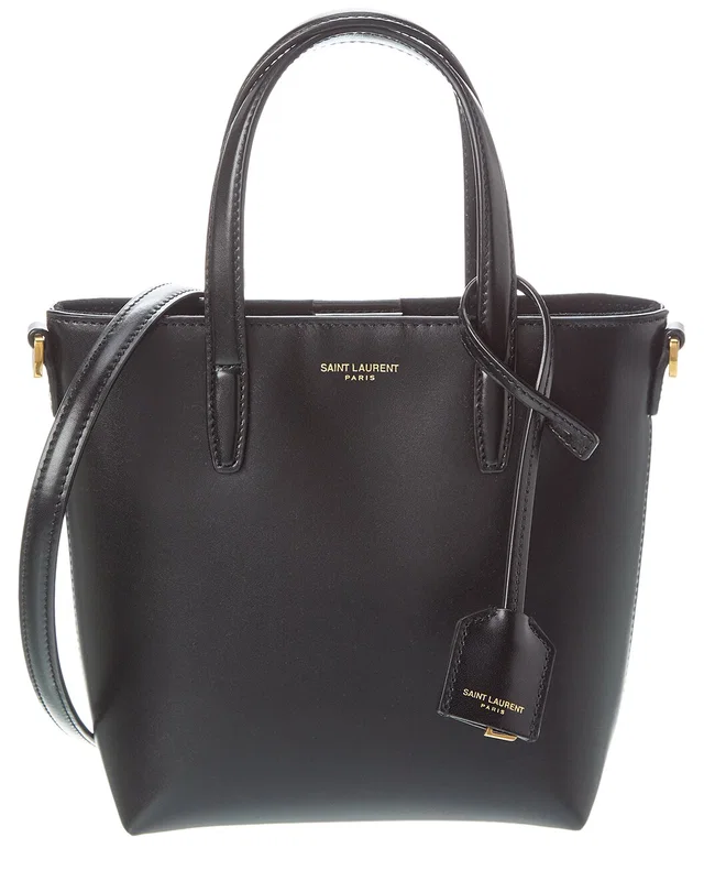 Saint Laurent Toy Mini Leather Shopping Tote, image 1 of 1 from Rue La La