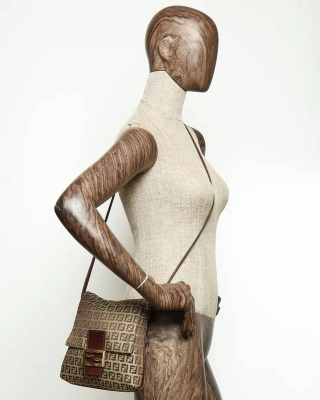 Fendi Zucchino Crossbody Bag in Canvas from A Retro Tale, photo 12 of 12