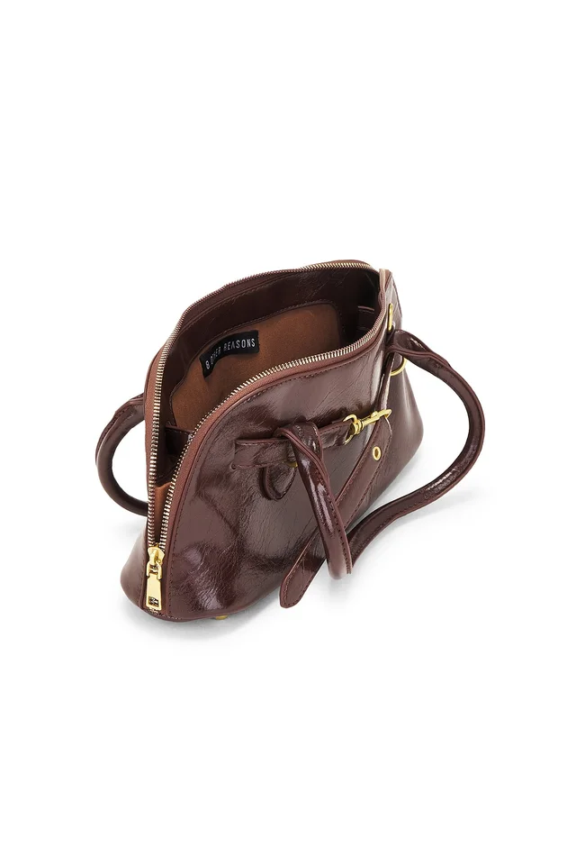 8 Other Reasons Top Handle Bag in Brown, photo 5 of 5 from REVOLVE (Canada)