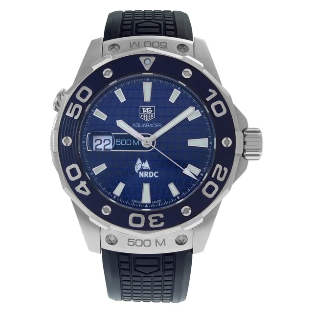 Unused Tag Heuer Aquaracer 43mm WAJ2115 in Stainless Steel from Gray And Sons