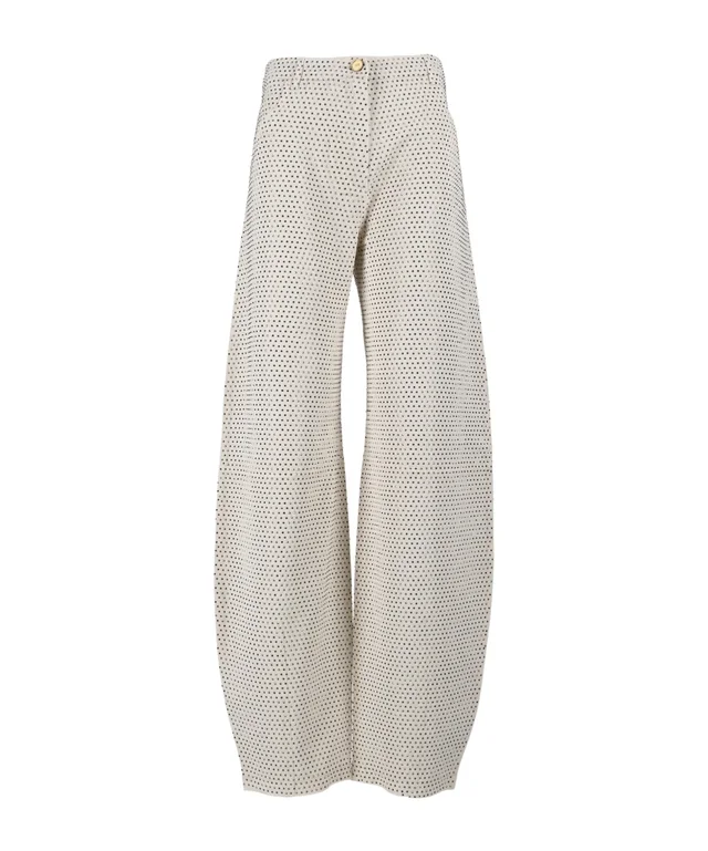 Elisabetta Franchi Ballon Embellished Jeans from SENSER, photo 1 of 1