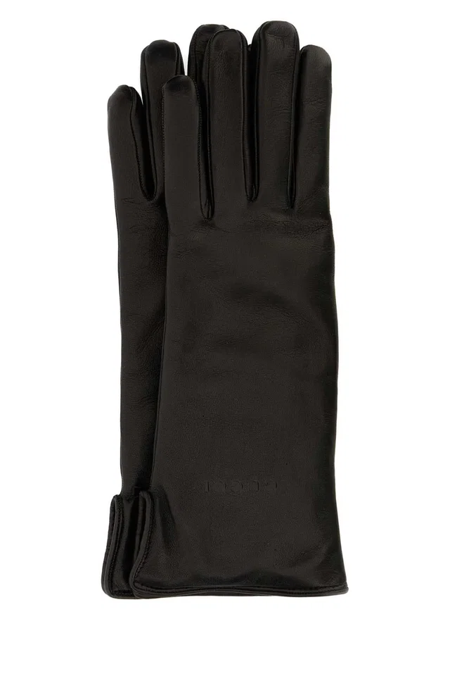 Gucci Leather Gloves — Black in Black Leather from HEWI
