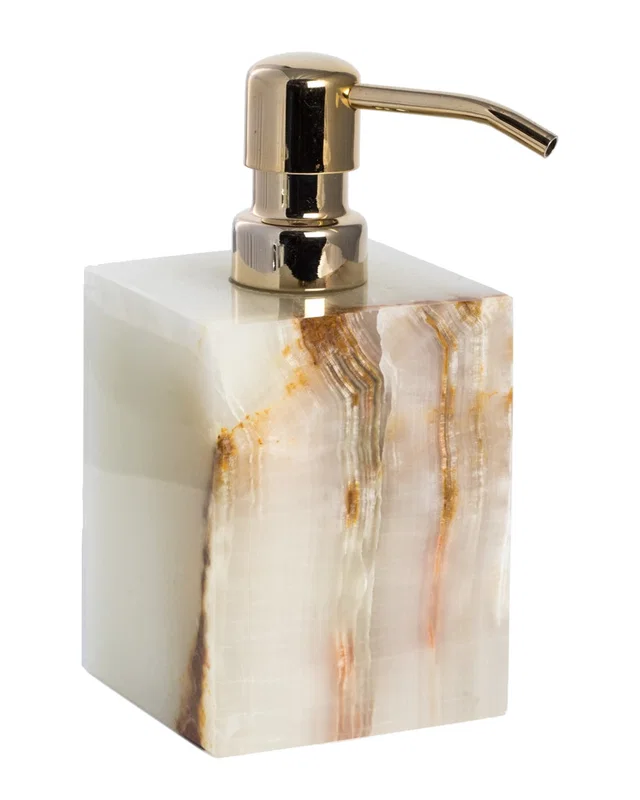 Bey-Berk Marble Bath Soap Dispenser, image 1 of 1 from Rue La La