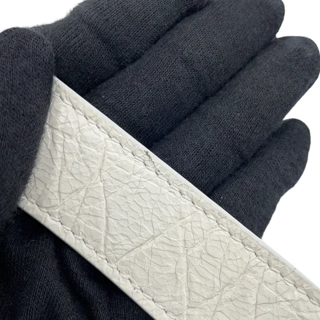 Balenciaga City 2way Bag White806395 Arena Lambskin Size Mini in Lambskin from GALLERY RARE, photo 14 of 18