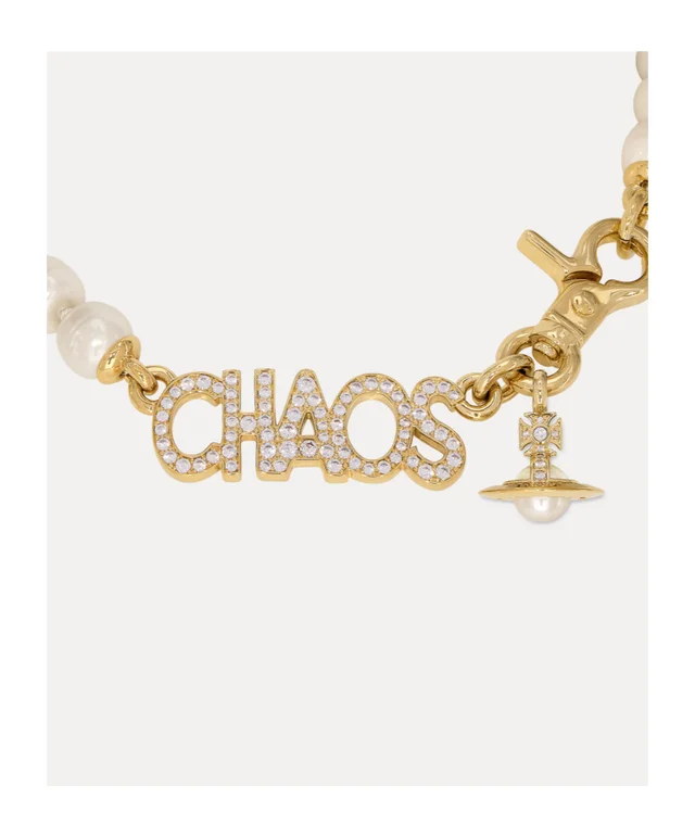 Vivienne Westwood Chaos Large Pearl Necklace, photo 2 of 2 from SENSER