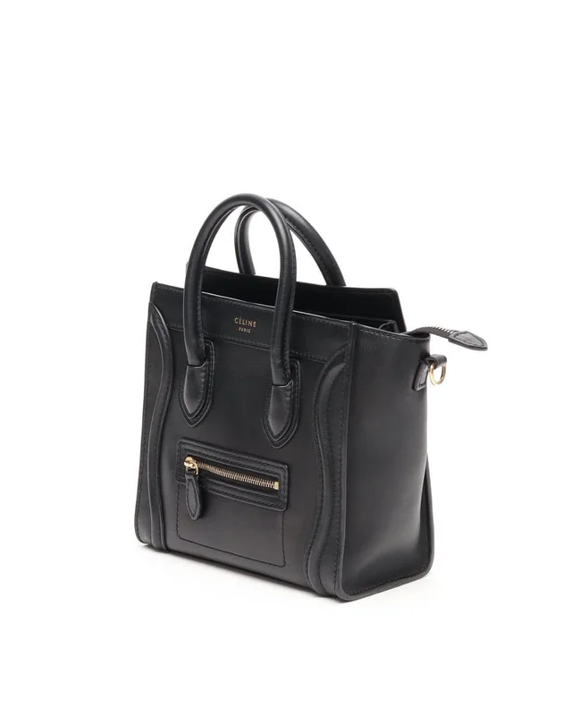 Celine Nano Luggage Bag in Caviar leather from A Retro Tale, photo 2 of 12