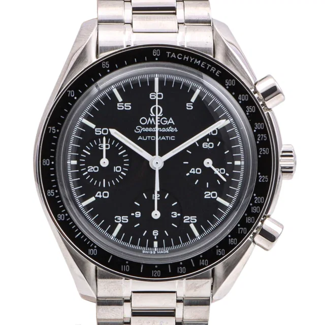 Omega Speedmaster 3510.5 Automatic Black in Black from VINTAGE QOO TOKYO