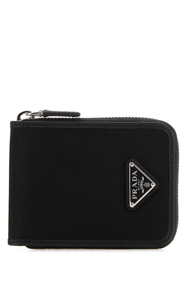 Prada Lampo Wallet — Black in Black from HEWI