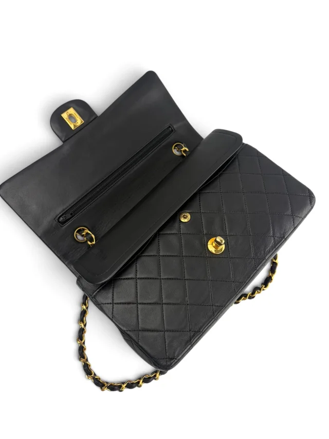 Chanel Vintage Classic Medium Double Flap in Lambskin from Season 2 Consign, photo 10 of 13