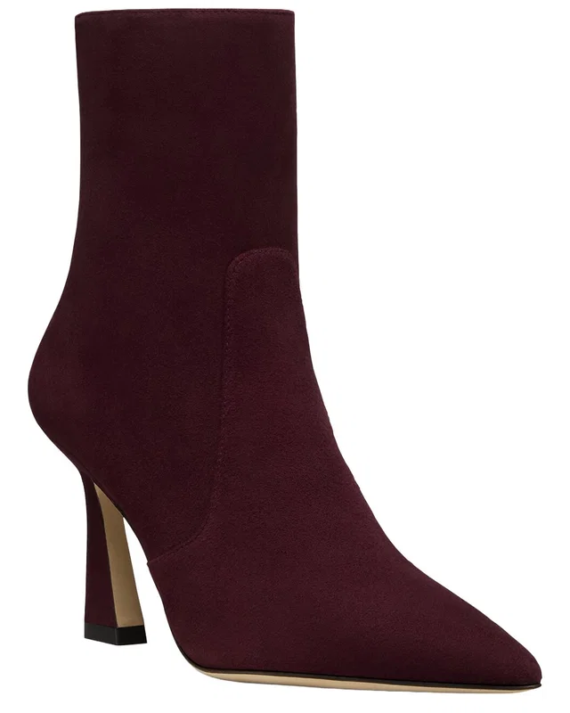 Stuart Weitzman Vinnie Zip Suede Bootie 85, image 1 of 1 from Rue La La