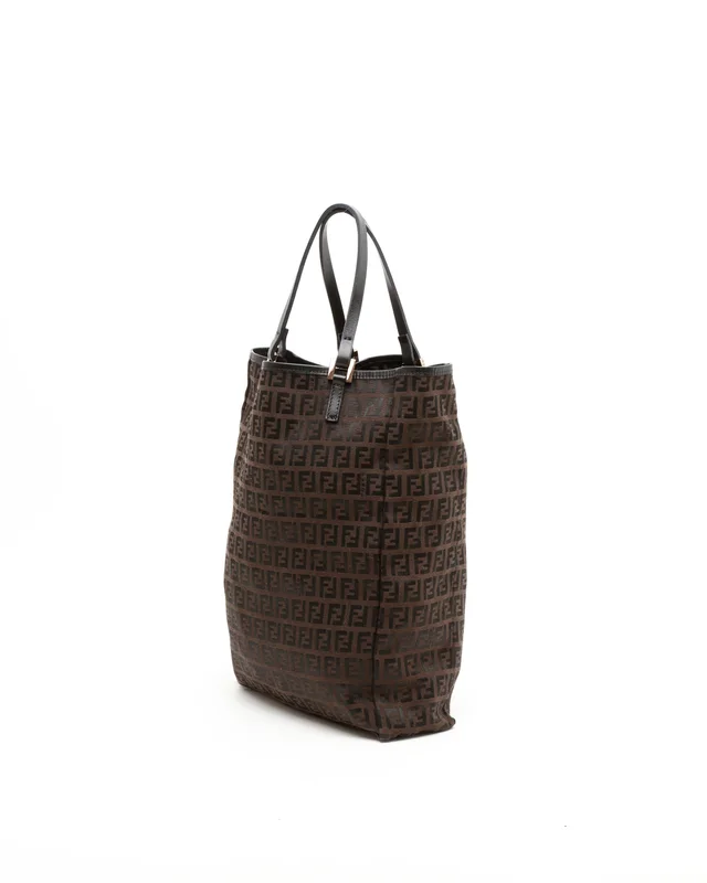 Fendi Zucchino Tote Bag in Canvas from A Retro Tale, photo 2 of 7