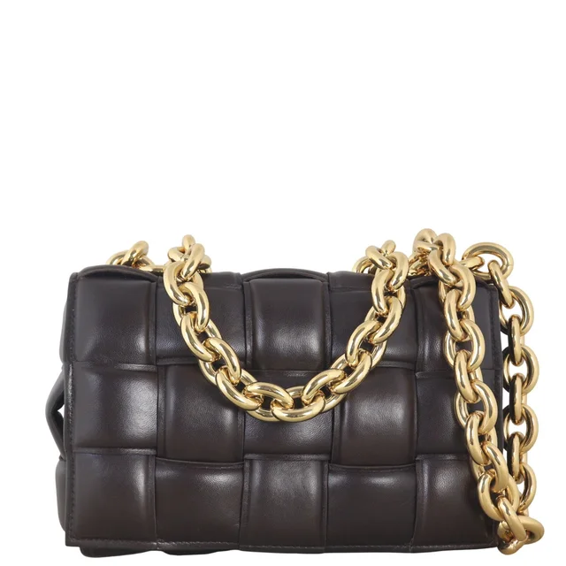 Bottega Veneta Chain Padded Cassette Bag in Lambskin from Luxe.It.Fwd
