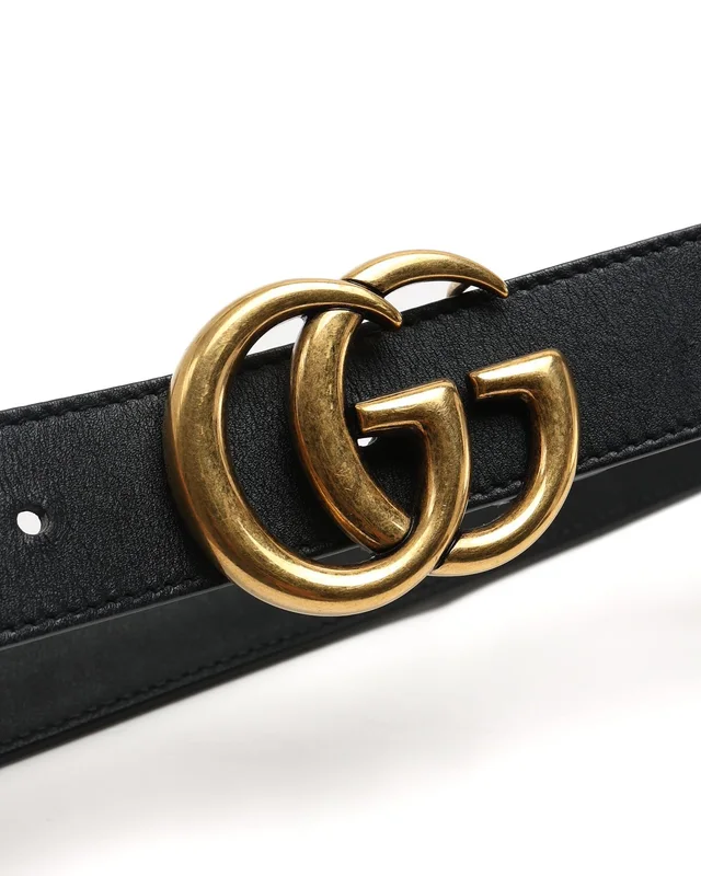 Gucci GG Marmont Belt, Size 70 in Denim from A Retro Tale, photo 3 of 5