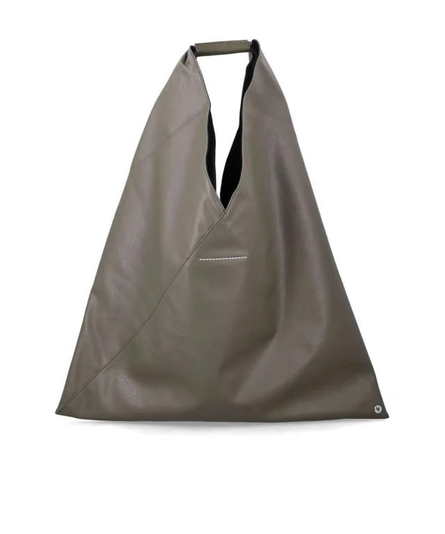 Mm6 Maison Margiela Japanese Logo Detailed Tote Bag, photo 3 of 3 from SENSER