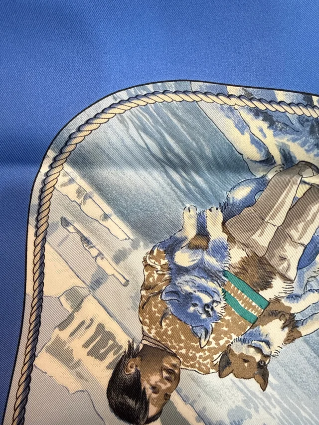 B0620mpn2u Hermes scarf from Luxury Promise