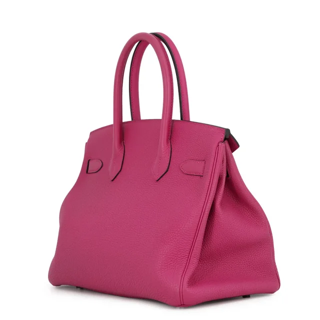 Hermès Birkin Rose Purple Togo Leather Size 30 in Pink Togo leather from GALLERY RARE, photo 2 of 14
