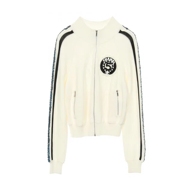 Chanel CC Logo 23c Jacket from The Reluxe