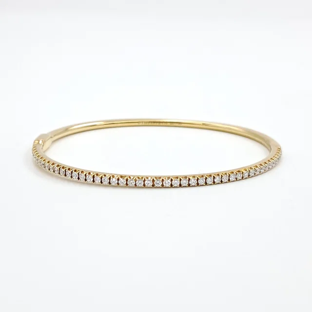 Tiffany Diamond Metro Hinged Bracelet from GUGUS