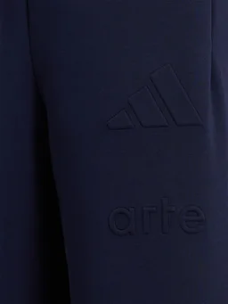 adidas Originals Wide-leg trousers with decorative details in 66% Cotton, 34% Polyester, photo 3 of 3 from LUISAVIAROMA
