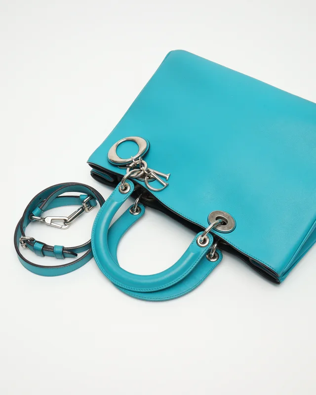 Dior Diorissimo Leather Handbag in Leather from A Retro Tale, photo 5 of 11
