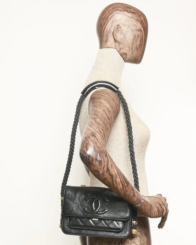 Chanel En Vogue Rope Flap Bag in Leather from A Retro Tale, photo 11 of 11