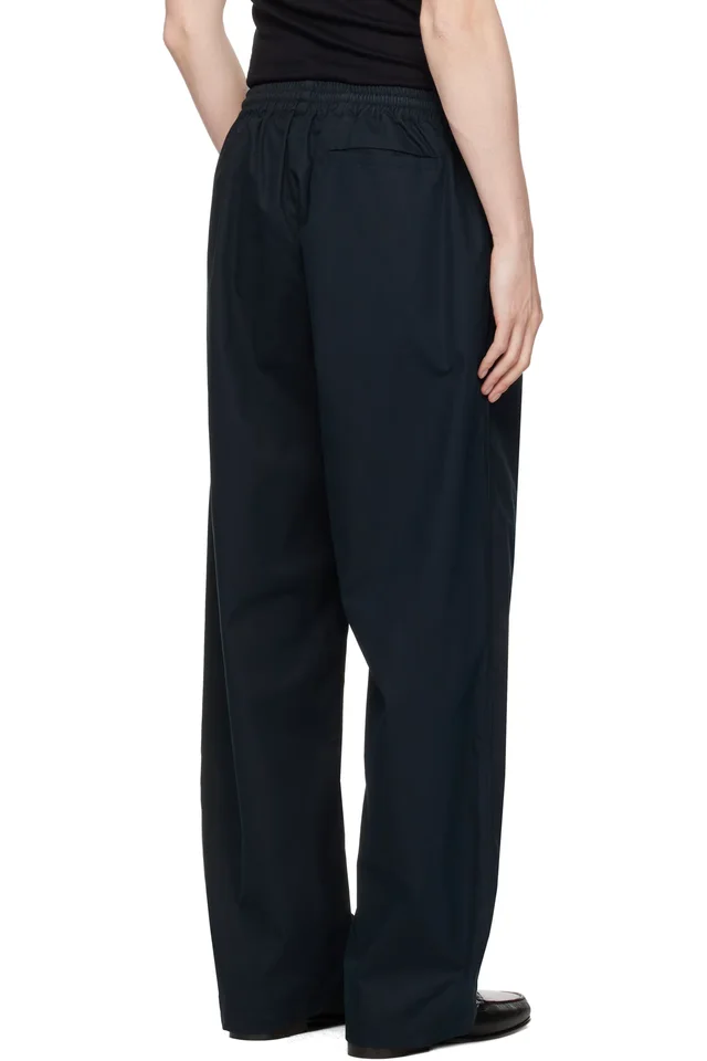 WILLY CHAVARRIA Black Ruff Rider Track Pants, photo 3 of 4 from SSENSE