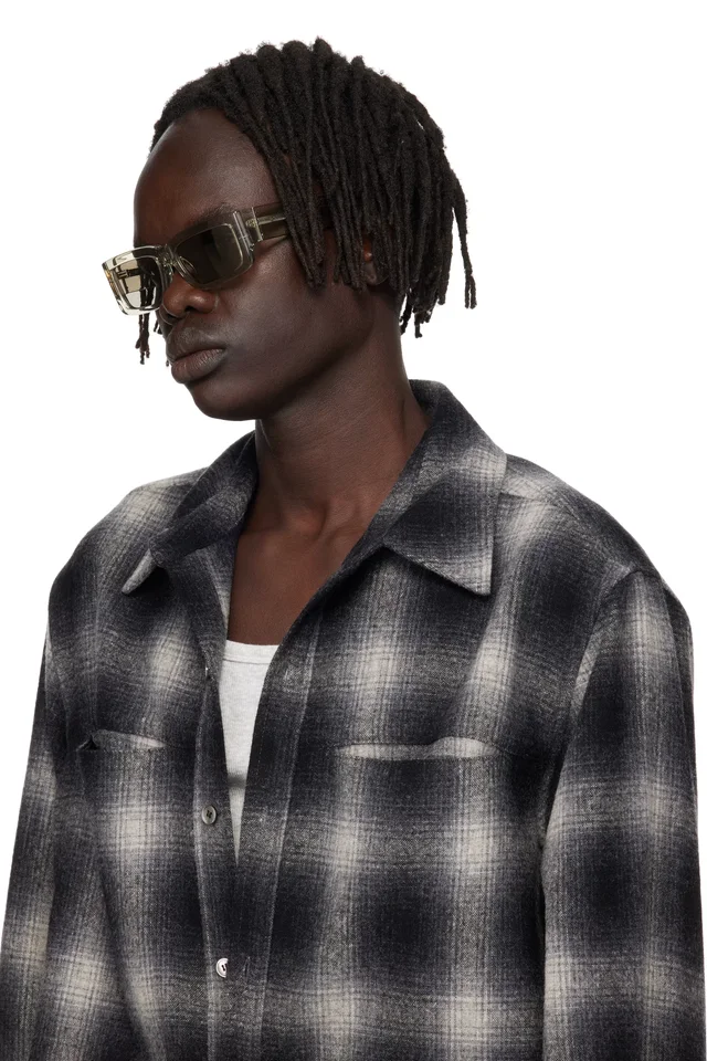 RETROSUPERFUTURE Beige Notte Sunglasses, photo 4 of 4 from SSENSE