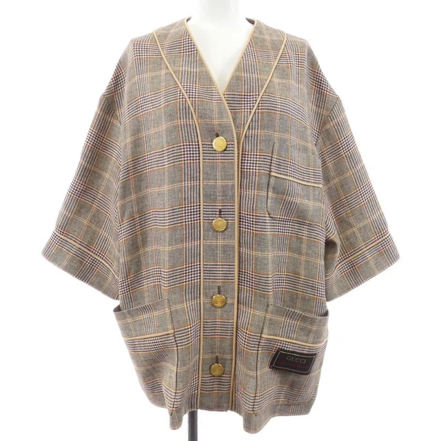 Gucci Jacket Brown in Brown from The Reluxe