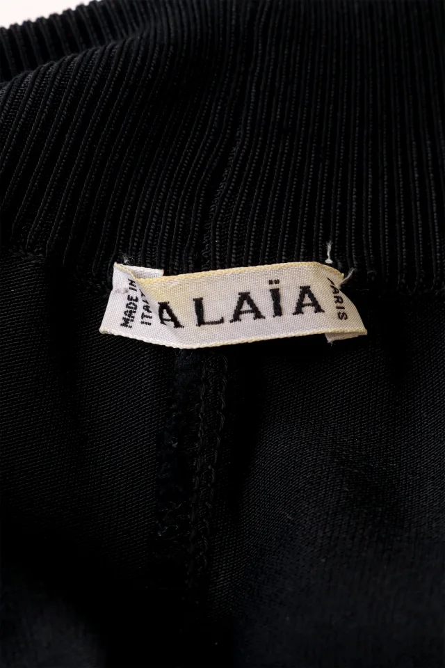 Alaïa 1990 F/W Knit Bodycon Gown in Nylon from Recess LA, photo 5 of 5