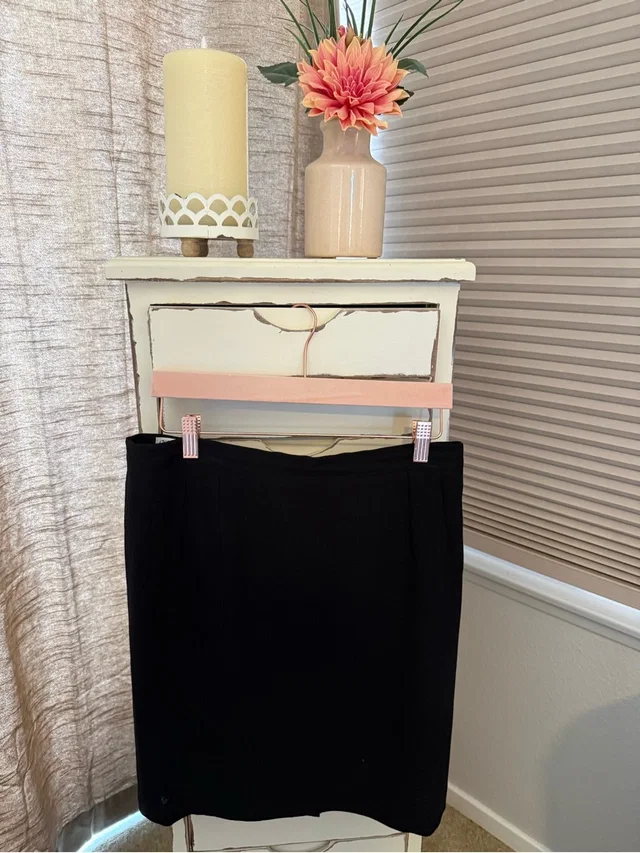 Giorgio Armani A-Line Skirt in black from Poshmark