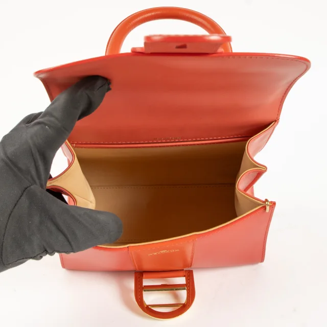 Delvaux Corail Box Calf Camaieux Brillant Mini Bag in Box leather from Labellov, photo 5 of 5