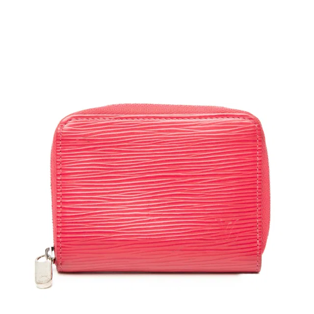 Pink Louis Vuitton Epi Zippy Coin Purse in Pink Leather from Designer Revival