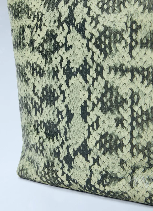 Dries Van Noten Embossed leather shoulder bag, photo 4 of 4 from SENSER