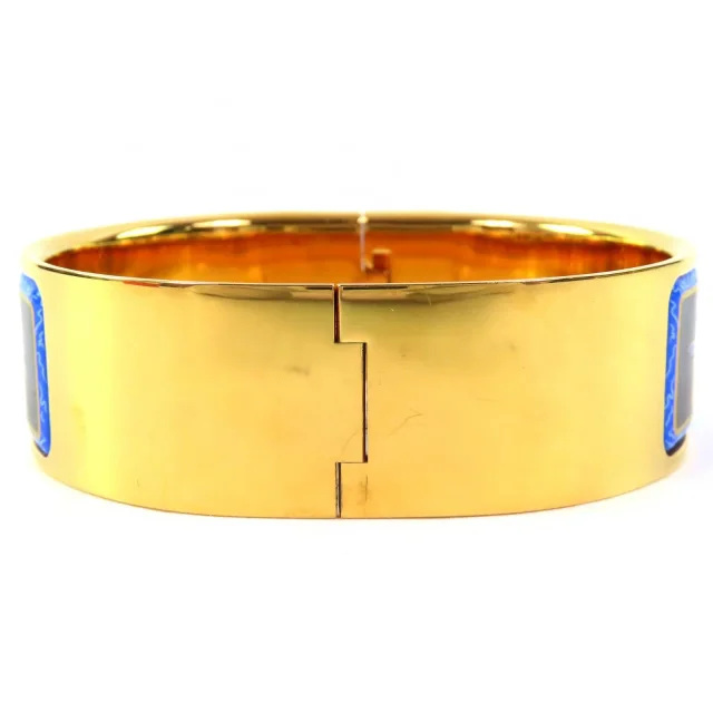 Hermès Cloisonne Enamel Bracelet in Multicolor Enamel from LuxUness, photo 5 of 9