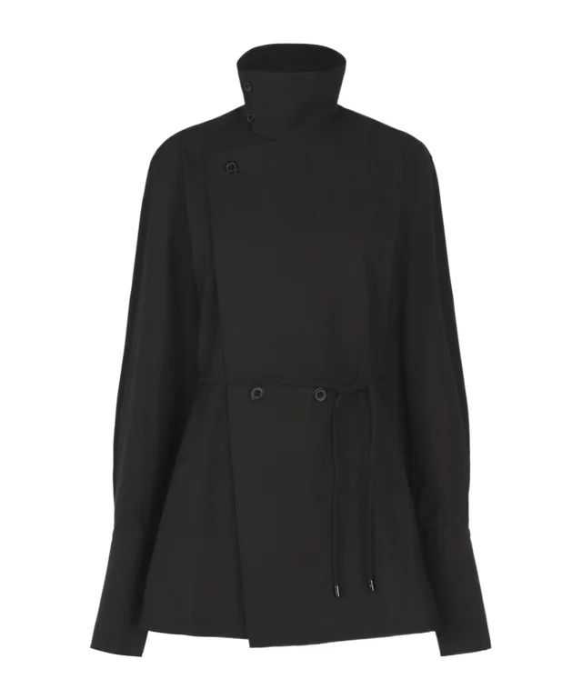Issey Miyake Funnel Collar Monsieur Shirt from SENSER, photo 1 of 1
