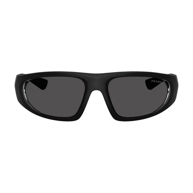 Prada 0psb03s-1bo06f57 Sunglasses — Black Acetate in Black from HEWI